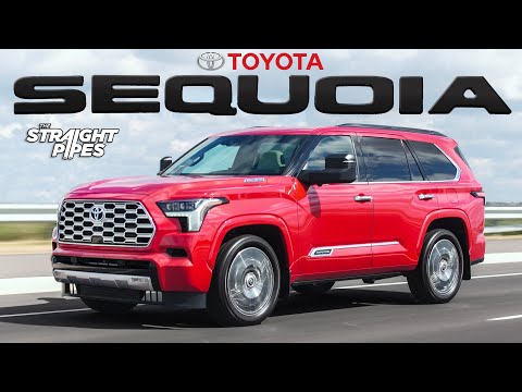 TOW in LUXURY! 2023 Toyota Sequoia Capstone Review