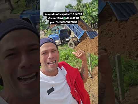 Se vende lote en puerto concordia meta. A bordo de carretera🛣👋