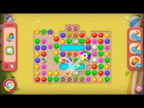 Gardenscapes Level 12175 (Hard) No Boosters #Nuikin