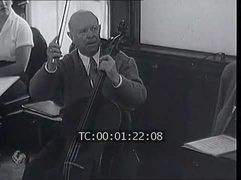 Pablo Casals · Masterclass · Dvorák Cello Concerto · 1959