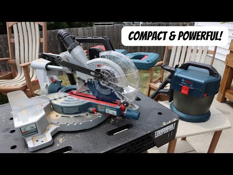 Best Compact Cordless Miter Saw | Bosch 18v Profactor 7-1/4 Miter Saw (GCM18V-07SN)