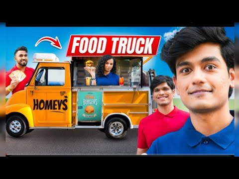 WOW!!! HOMEYS OPENED THEIR OWN FOOD TRUCKS #slayypoint #mythpat #technogamerz