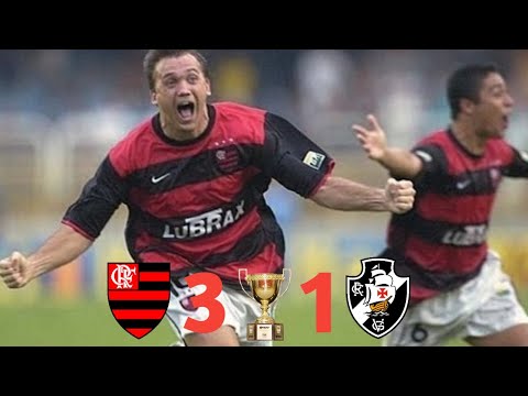FLAMENGO 3 VS 1 VASCO. FINAL DO CAMPEONATO CARIOCA DE 2001. MELHORES MOMENTOS E GOLS.