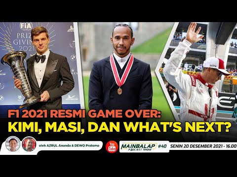 F1 2021 Resmi Game Over: Kimi, Masi, dan What's Next? - Mainbalap Podcast Show #40 w/ Aza & Dewo