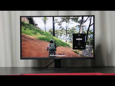 게이밍 모니터 기가바이트 GS27F FHD 게이밍 165 ~ 배틀그라운드 게임 영상(with FreeSync Premium, 165Hz, OD)
