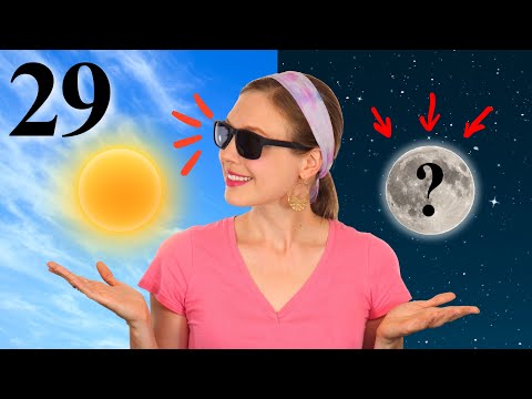 Day & Night 🌤🌙 - Easy English Lesson 29 - Beginner English Class