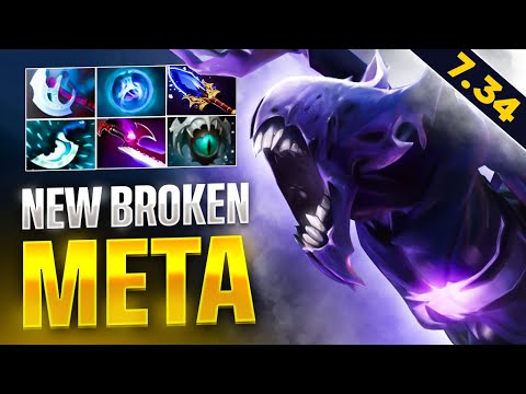 NEW BROKEN META on 7.34 Patch - Bane Carry