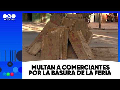 Multan a comerciantes por la basura de la feria
