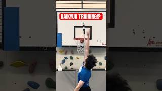 REAL LIFE HINATA!? π± #haikyuu #anime #hinata #volleyball #volley