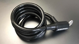 [405] Kryptonite "Krypto Cable IV" Bike Lock Picked