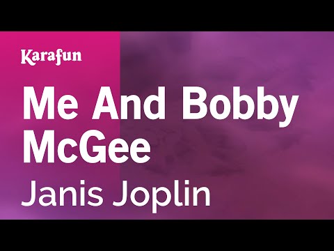 Me and Bobby McGee - Janis Joplin | Karaoke Version | KaraFun