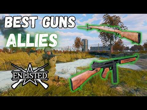 You should be using THESE weapons for the Allies - Enlisted