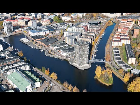 Karlstad med DJI mini PRO  Karlstad Värmland