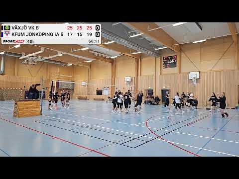 Växjö VK B vs KFUM Jönköping IA B - 18/10/2025