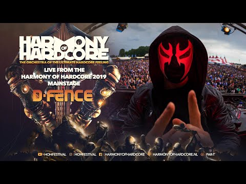 Harmony of Hardcore 2019 - D-Fence LIVE from the mainstage