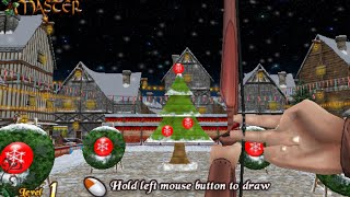 Winter Bowmaster Holiday Themed Archery Game