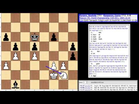 World Championship 1984-Game 9-Karpov,Anatoly-Kasparov,Garry