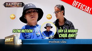 wAvy nói chuyện như slow-motion, nhận ra Giám khảo giấu mặt trong tích tắc | Casting Rap Việt Mùa 3