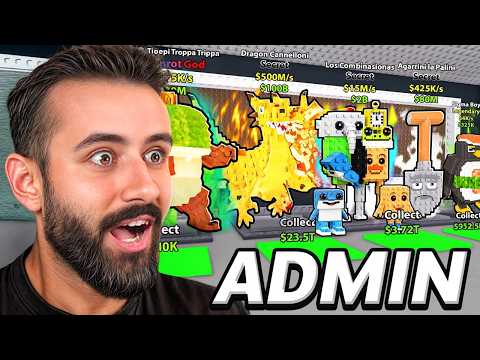 Έκλεψα τα BRAINROT του ADMIN στο Steal A Brainrot