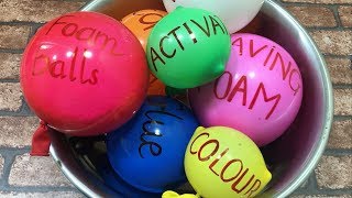 Making Slime With Balloons! Slime Balloon Tutorial
