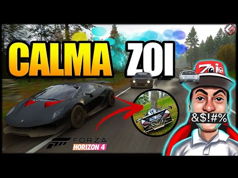 ZOIOOGAMER deu RAGE NO PEGA PEGA - FORZA HORIZON 4