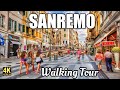 SanRemo Italien Rundgang Durch Die Innenstadt 4k Ultra HD 60fps