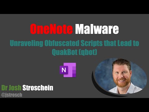 OneNote Malware Trends - Investigating Script Execution that Leads to QuakBot