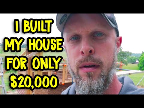 How I Built My Home for $20,000 - No Mortgage and Debt Free Living