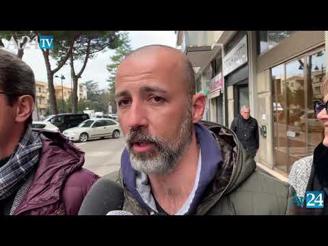 Rifacimento dei marciapiedi in un tratto di via Giotto e via Tiziano