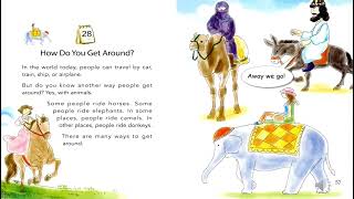 For beginners| One story a day| Book 1-How Do You Get Around?
