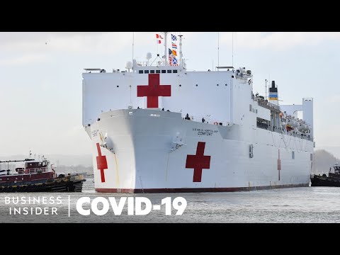 How The Navy’s Largest Hospital Ship Can Help With The Coronavirus Crisis Video