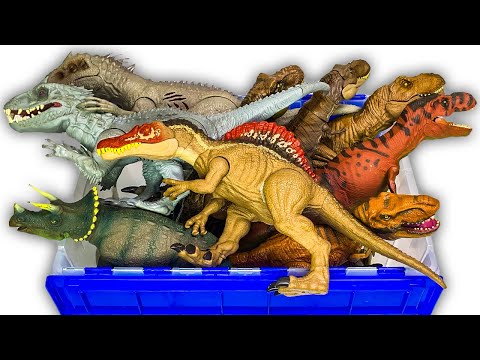 HUGE Jurassic World Dino Collection | Dominion, Fallen Kingdom, Hasbro, Mattel, and more!