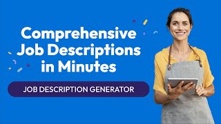 Job Description Generator | Comprehensive Job Descriptions in Minutes | By HRdownloads