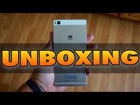 Unboxing Huawei P8 en español