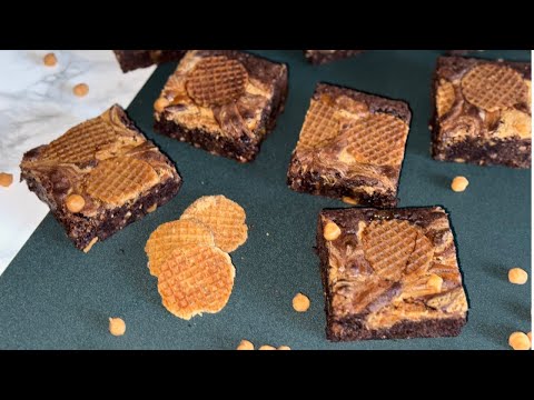 Stroopwafel Brownies
