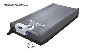 Product video: Invacare microAIR MA900 Lateral Rotation Low Air Loss Mattress System