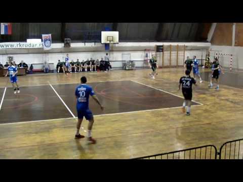 RK Rudar Kostolac - RK Samot Arandjelovac 2016/2017 prvo poluvrme