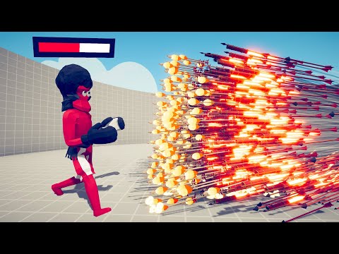 ROCKY BALBOA vs EVERY GOD WITH HEALTHBARS  - Totally Accurate Battle Simulator TABS