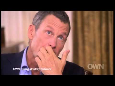 Lance Armstrong almost cries in Oprah Winfrey show