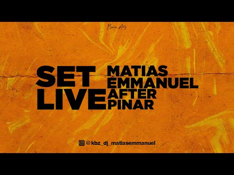 MATIAS EMMANUEL • (After Pinar) •