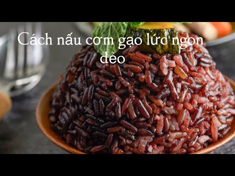 Cơm gạo lứt