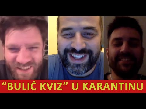 Bulić kviz ali u karantinu jbg
