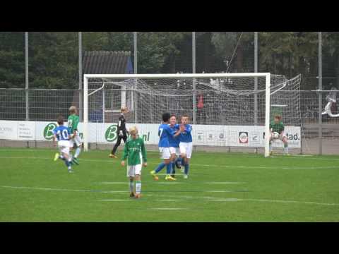 SV Houten O13-1 -  Jonathan O13-1 zaterdag 15 oktober 2016 competitie