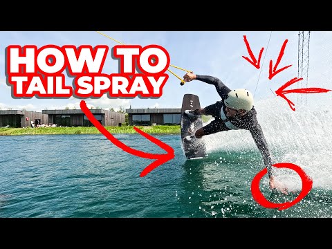 Wakeboarding Tricks for Beginners: Tail Spray in 3 Steps