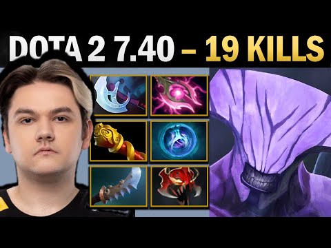 Faceless Void Pro Carry with 19 Kills and Mjolnir - Dota 2 Gameplay