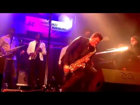 Peter White-Nick Colionne-Michael Lington-Jackiem Joyner-Everette Harp-Jeff Lorber- Augsburg 2015