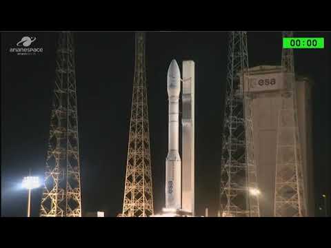 Liftoff - Arianespace Vega VV-10 Launching Optsat 3000 And Venus Satellites - Live Mirror
