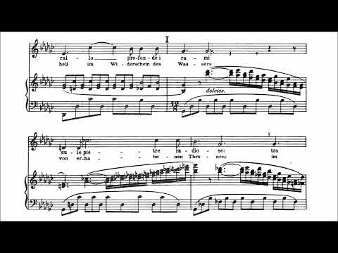 Ottorino Respighi - Aretusa (mezzo-soprano and piano)(1911) [Score]