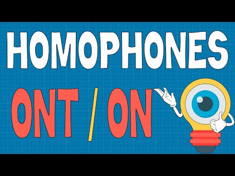 Homophones ONT et ON - Leçon et Exercices