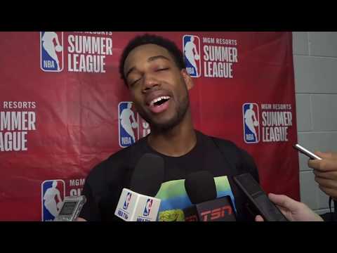 RAPTORS VS SPURS | 2019 NBA SUMMER LEAGUE INTERVIEW | JORDAN LOYD | NBA SOUND | 07.08.2019